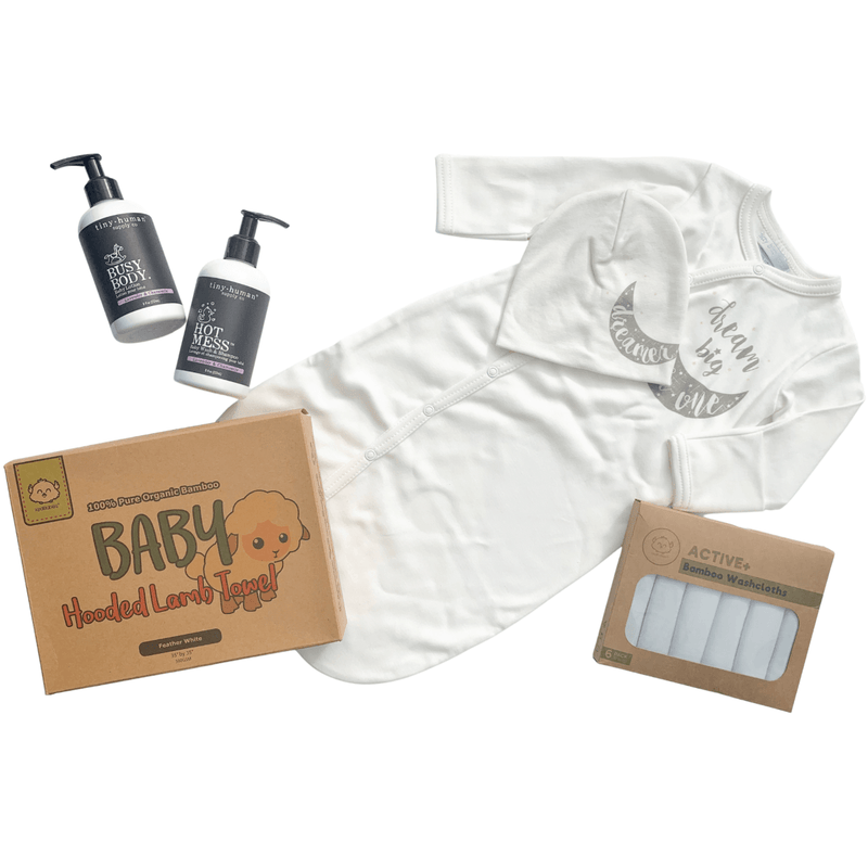 Baby Essential Bed and Bath Bundle - Fawn & Doe Baby Co.