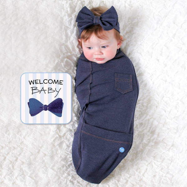 Baby Sleep Sack - Blue Jean Baby - Fawn & Doe Baby Co.