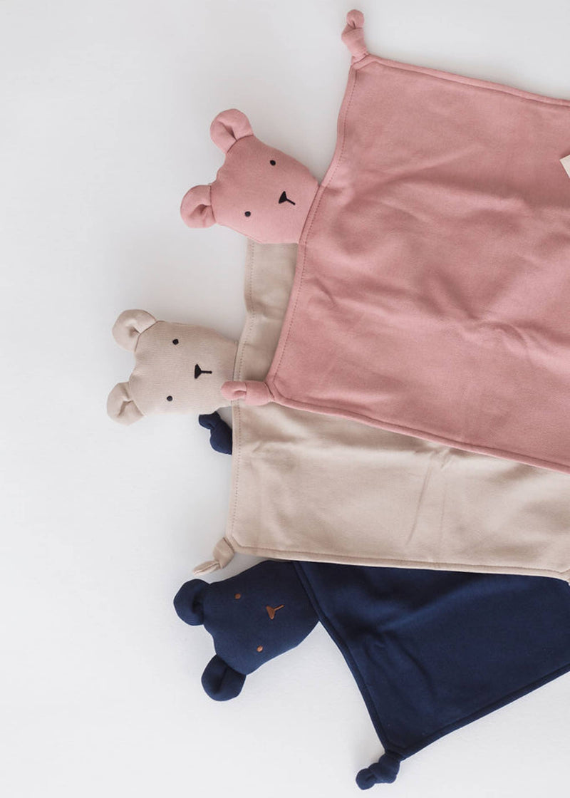 Brushed Bear Lovey | Deep Blue