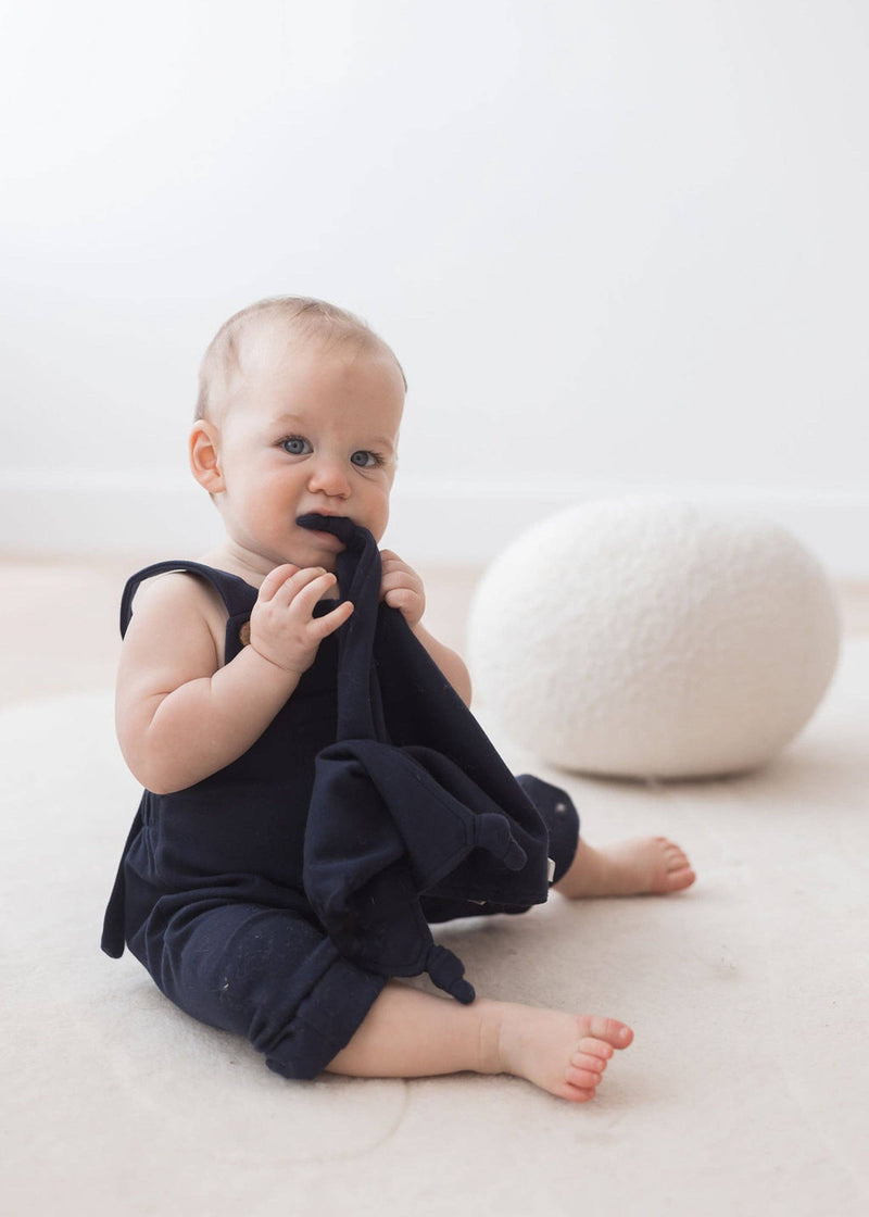 Brushed Bear Lovey | Deep Blue