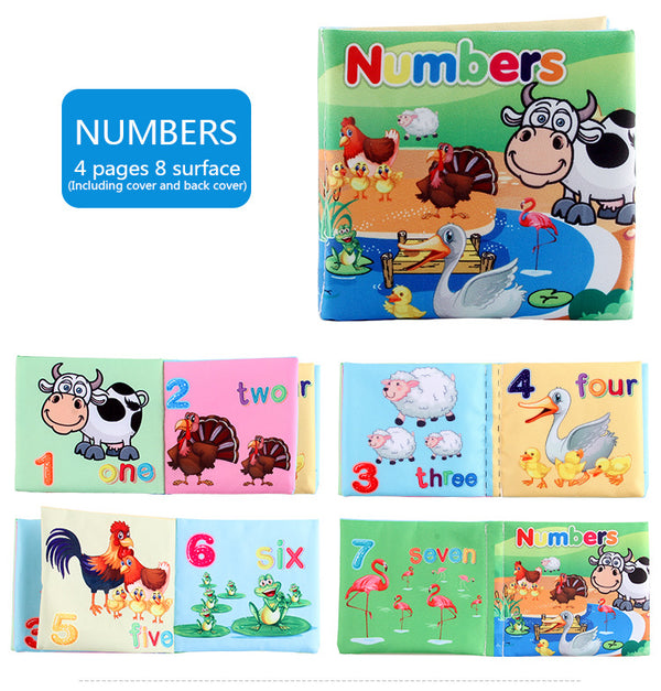Baby Cloth Numbers Books