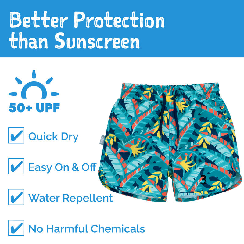 UV Swim Short- Tropical