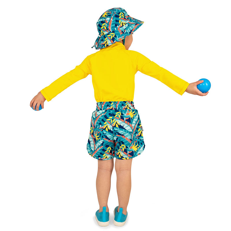 UV Swim Short- Tropical