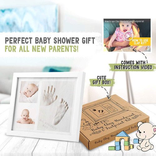 Baby Handprint Keepsake Frame - Fawn & Doe Baby Co.