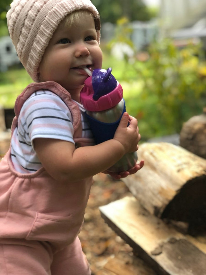 Baby Knitted Beanie 3-Pack (Sweet Pea) - Fawn & Doe Baby Co.