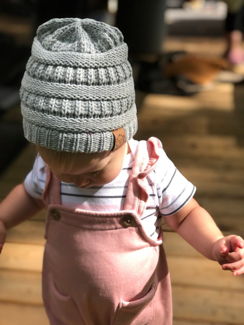 Baby Knitted Beanie 3-Pack (Sweet Pea) - Fawn & Doe Baby Co.