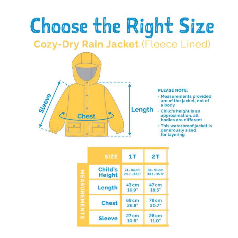 Cozy Dry Rain and Snow Jacket - Pink Origami - Fawn & Doe Baby Co.
