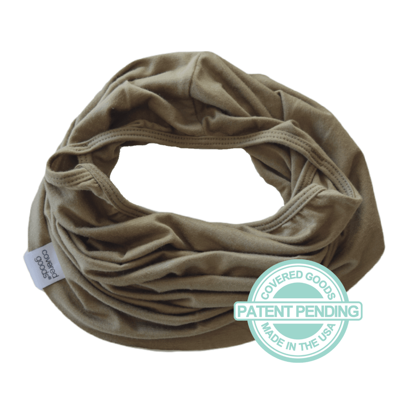 Face Cover Scarf-Army - Fawn & Doe Baby Co.