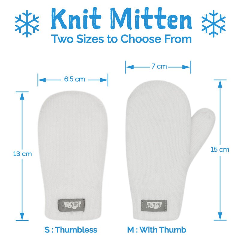 Knit Mittens - Watermelon Pink - Fawn & Doe Baby Co.