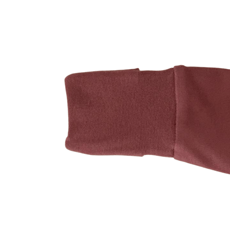 Minimalist Zipper Sleeper - Crushed Berry - Fawn & Doe Baby Co.