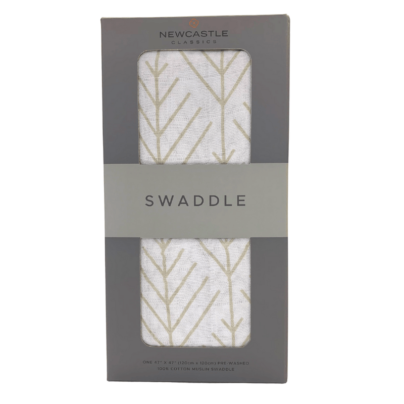 Natural Cotton Swaddle - Fawn & Doe Baby Co.