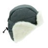 Trapper Hat - Heather Grey - Fawn & Doe Baby Co.
